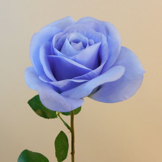 Artificial Flowers | Galaxy Rose Pale Blue 57cm